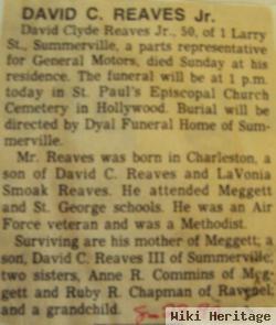 David Clyde Reaves, Jr