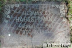 Herman C Haussermann