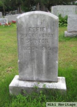 Effie Marie Farley Shipton