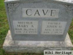 Mary Ann Catherine Sours Cave