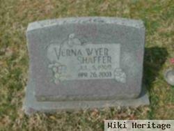 Verna Wyer Shaffer