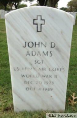 John D Adams