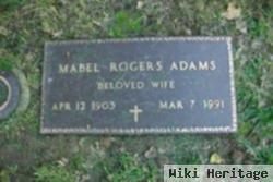 Mabel Rogers Adams