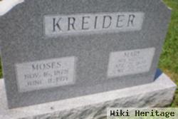 Mary Kreider Kreider