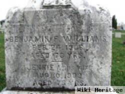 Jennie A Williams