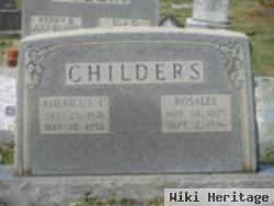 Millie Rosalee Padgett Childers