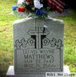 Lloyd Wayne Matthews