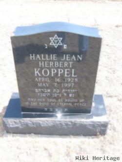 Hallie Jean Herbert Koppel