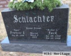 Arthur Lavon "jack" Schlachter