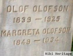 Margreta Olive Halbom Olofson