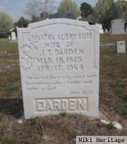 Martha Aubry Buie Darden