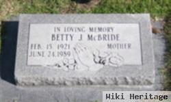 Betty J Mcbride