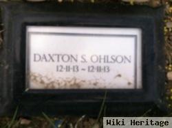 Daxton S. Ohlson