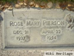 Rose Mary Pierson