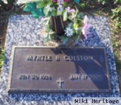 Myrtle B Colston