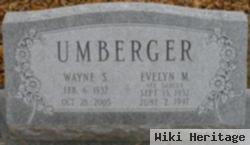 Wayne S "bud" Umberger