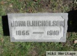 John D. Nicholson