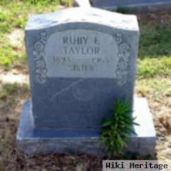 Ruby F. Taylor