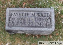 Fayette Marguerite Wade