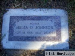 Melba O Johnson