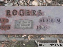 Mrs Alice M. Rogers