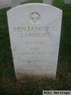 Benjamin G Sanders