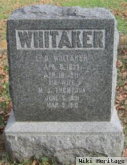 Leander D Whitaker