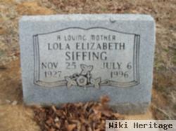 Lola Elizabeth Siffing