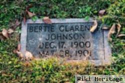 Bertie Clarence Johnson