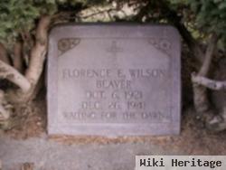 Florence E. Wilson Beaver