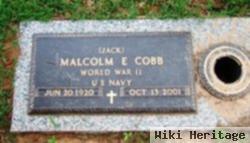 Malcolm E. "jack" Cobb