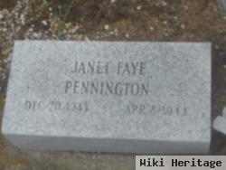 Janet Faye Pennington