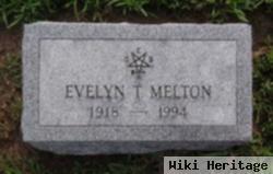 Evelyn T Melton