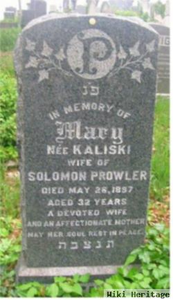 Mary Kaliski Prowler