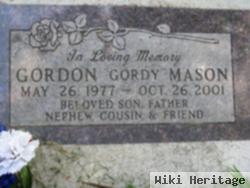 Gordon Raymond "gordy" Mason