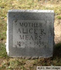 Alice R Mears