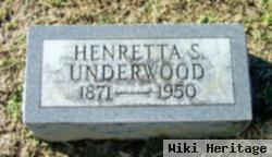 Henretta S Underwood