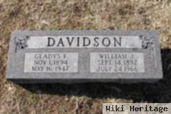 Gladys F Davidson