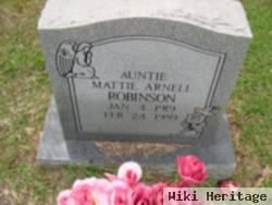 Mattie Arnell Robinson