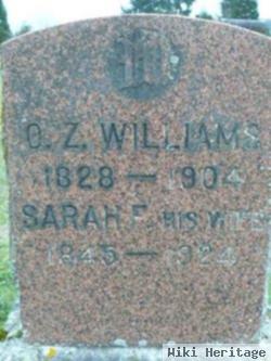 Sarah F Williams