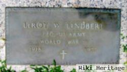 Leroy W Lindbert