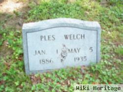 Pleasant R "ples" Welch