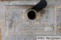 Etta May Gordon