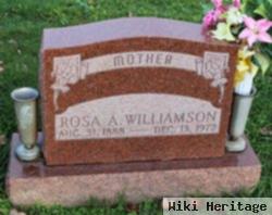 Rosa A. Williamson