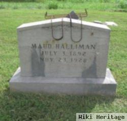 Maud Halliman