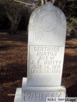 Gertrude Horton Whitty