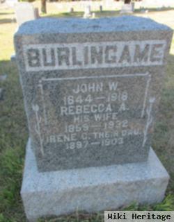 Irene Custer Burlingame