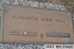 Elizabeth Jean Kerr Wall