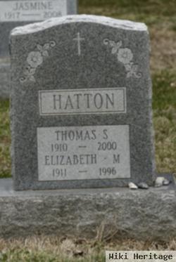 Elizabeth M Hatton