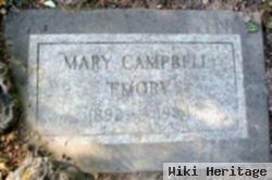 Mary Campbell Emory